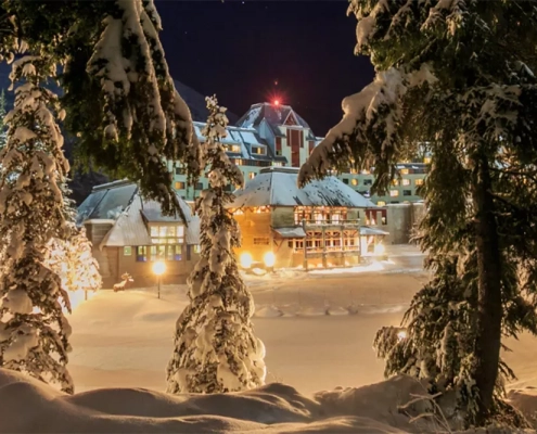 Alyeska Resort - Winter Night