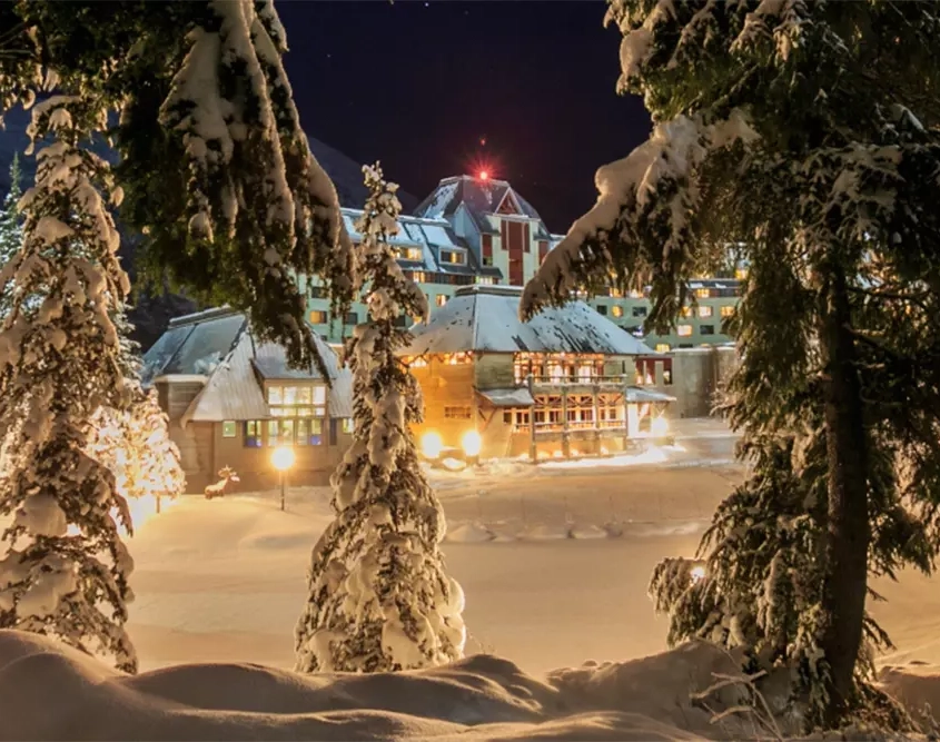 Alyeska Resort - Winter Night