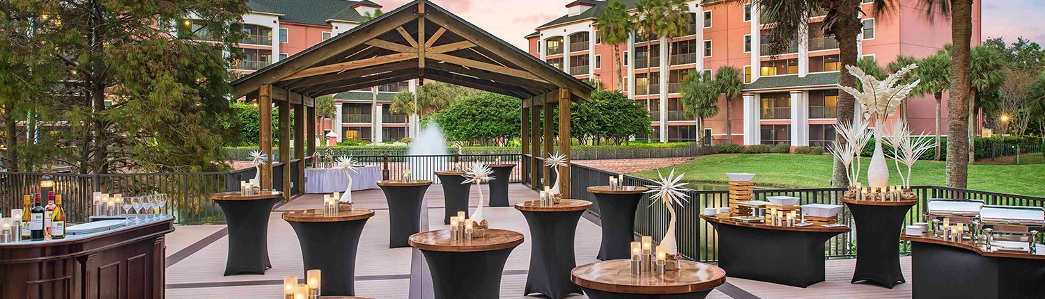 Caribe Royal Orlando Pier Reception