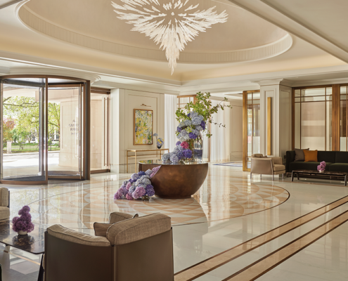 Jumeirah Carlton Tower - Main Entrance & Lobby