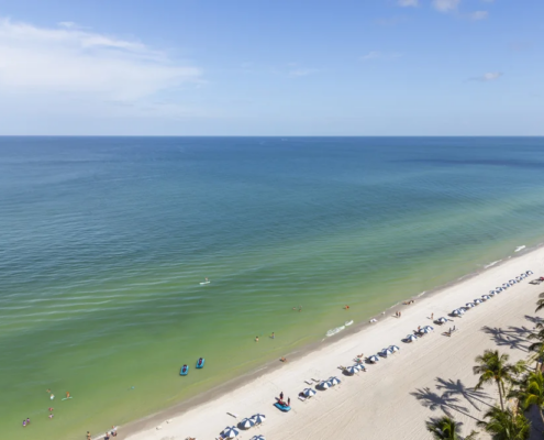 LaPlaya Beach & Golf Resort - Aerial Gulf Coastline