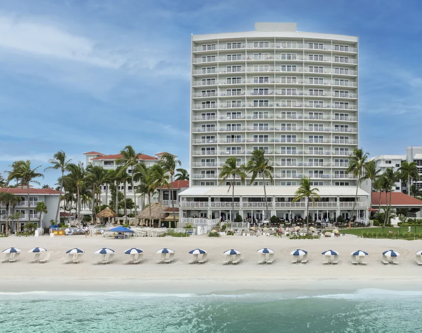LaPlaya Beach & Golf Resort - Beachfront View from the Gulf