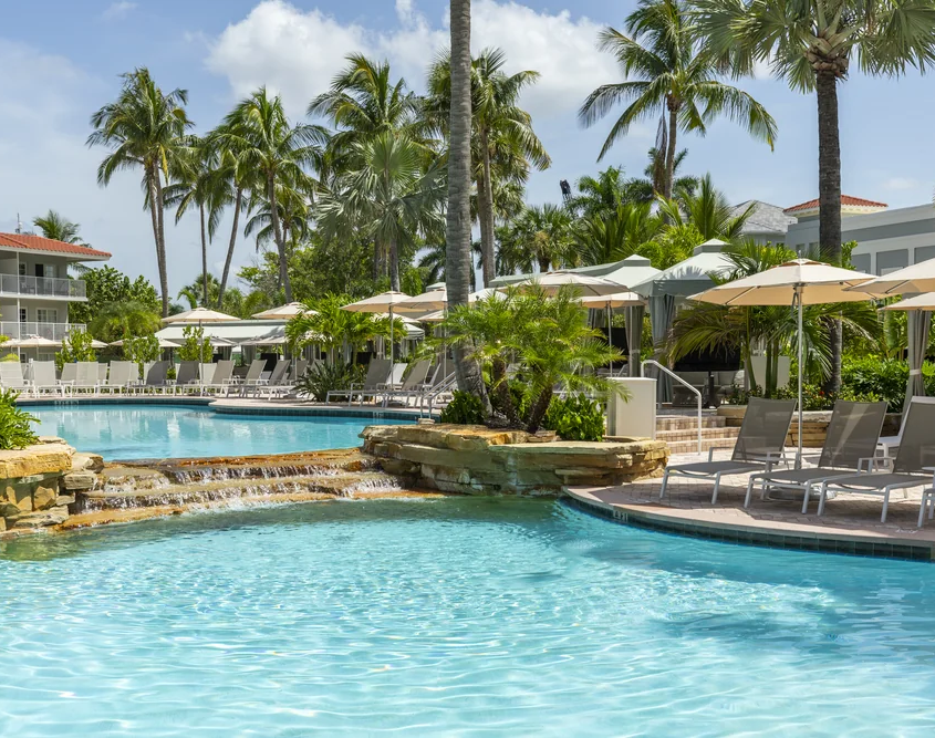 LaPlaya Beach & Golf Resort - Lagoon Pool with Waterfall