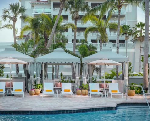 LaPlaya Beach & Golf Resort - Poolside Cabanas