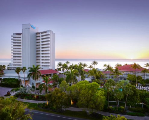 LaPlaya Beach & Golf Resort - Resort Exterior at Dusk