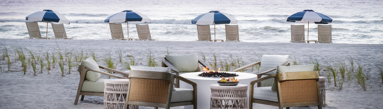 LaPlaya Beach & Golf Resort - Sunset Fire Pit Panorama