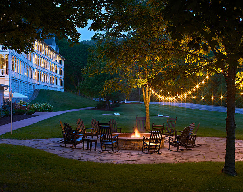 Omni Bedford Springs Resort - Firepit