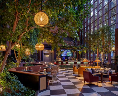 Omni Charlottesville Hotel - Conservatory Atrium Restaurant