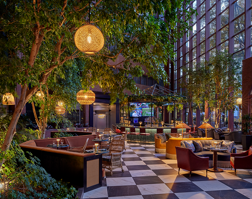Omni Charlottesville Hotel - Conservatory Atrium Restaurant