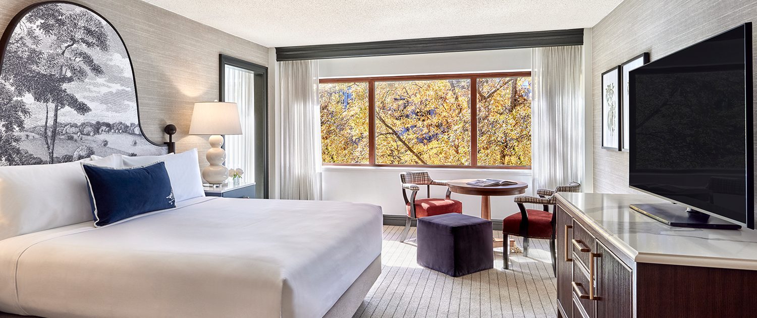 Omni Charlottesville Hotel - Parlor Suite King Guestroom