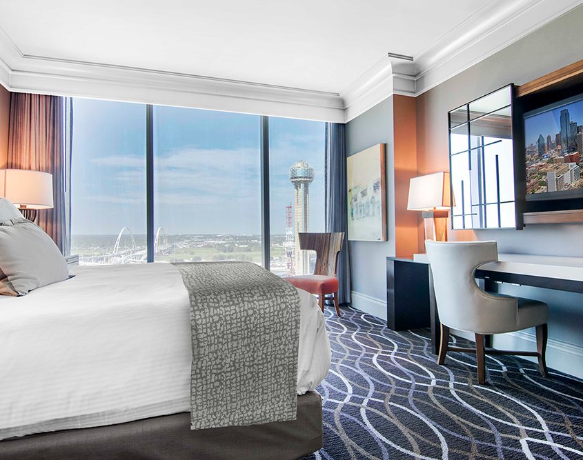 Omni Dallas Deluxe King with view