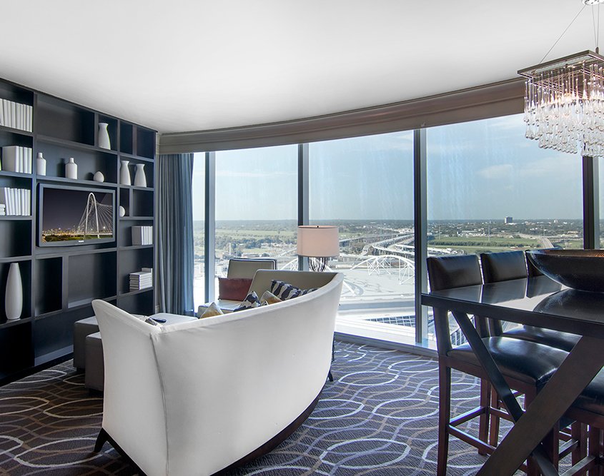 Omni Dallas Luxury Corner Suite