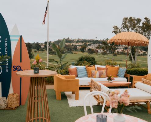 Omni La Costa Resort & Spa - Outdoor Meeting Lounge Area