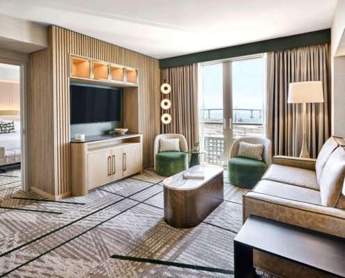 Omni San Diego Hotel at the Ballpark - King Suite Living Room