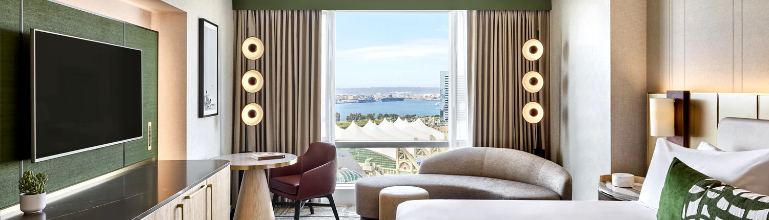Omni San Diego Hotel at the Ballpark - Premier King Room Bay View Banner