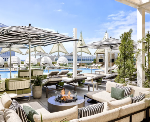 Omni San Diego Hotel at the Ballpark - Tortuga Terrace Fire Pit