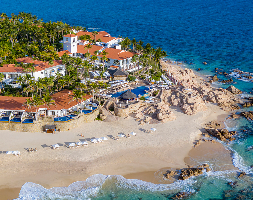 One&Only Palmilla - Aerial of Property & Beach