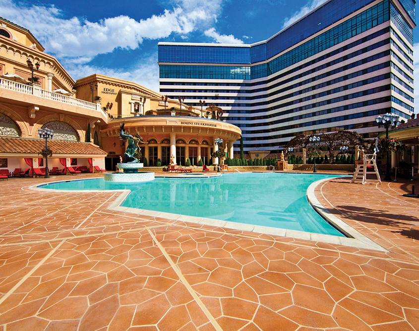 Peppermill Resort Spa Casino - Upper Pool with Cabanas
