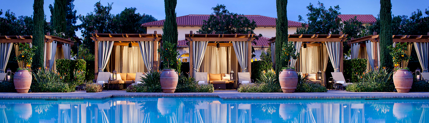 Rancho Bernardo Inn - Spa Pool at Dusk