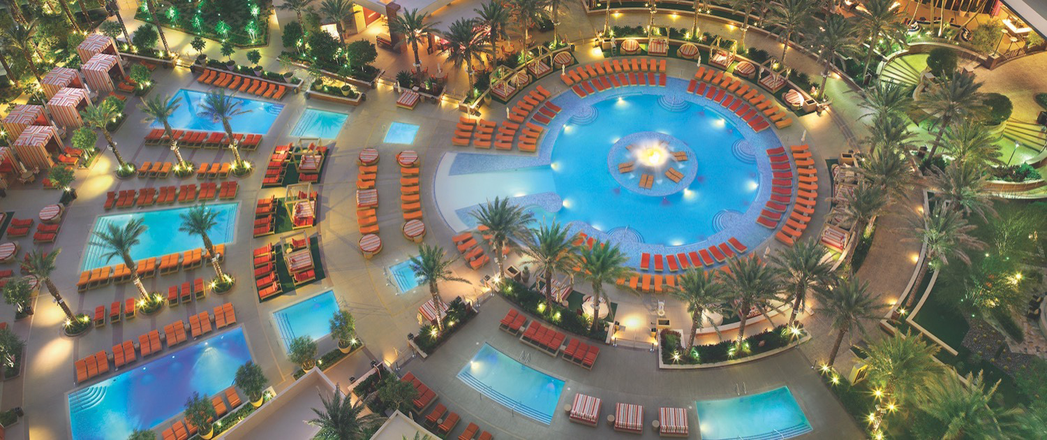 Red Rock Resort Casino & Spa - Aerial View of the Pool