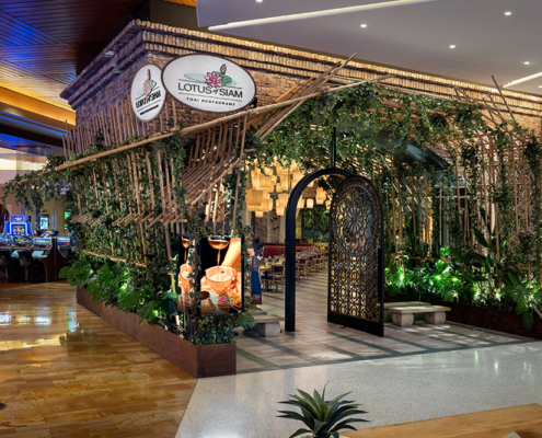 Red Rock Resort Casino & Spa - Exterior of Lotus of Siam