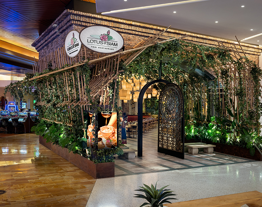 Red Rock Resort Casino & Spa - Exterior of Lotus of Siam