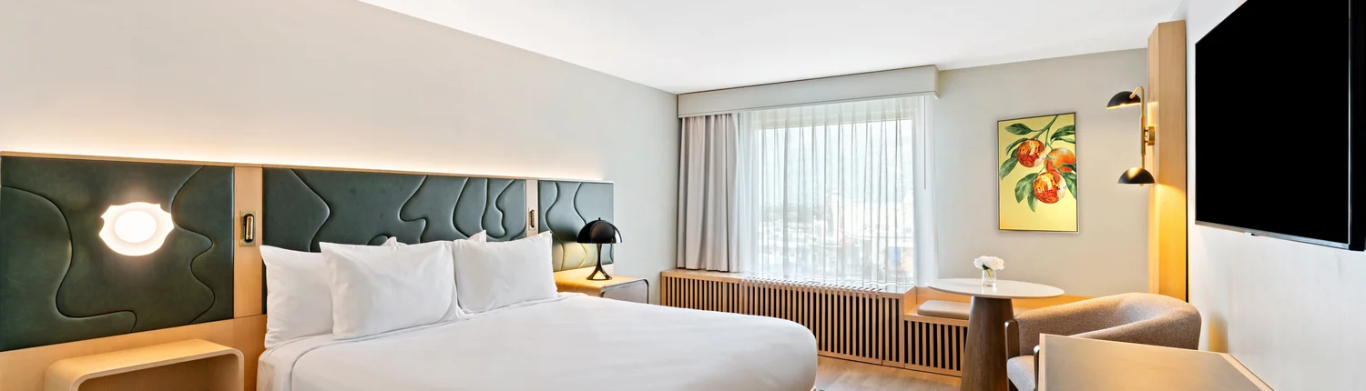 Rosen Plaza - King Bedroom with City View