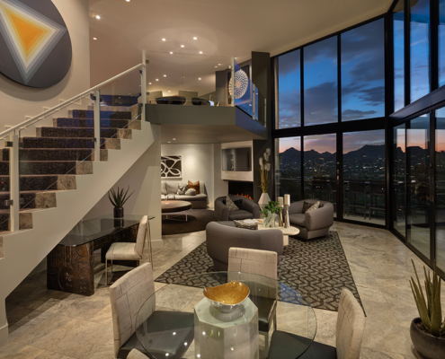 Sanctuary Camelback Mountain - Villa Luna Living Room