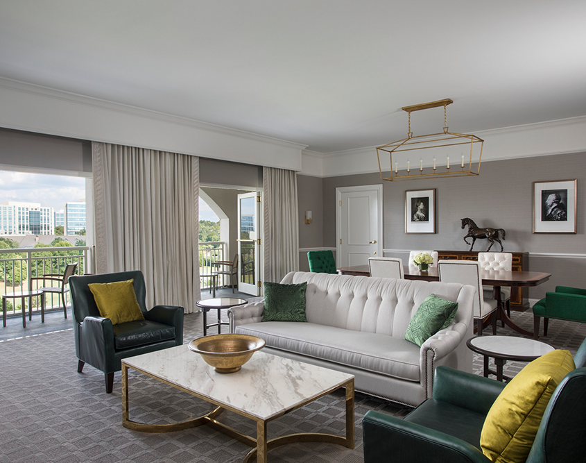 The Ballantyne, A Luxury Collection Hotel, Charlotte - Presidential Suite Living Room