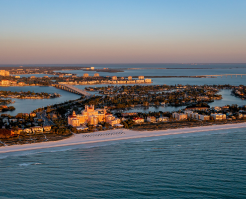 The Don CeSar - Aerial View from Beach