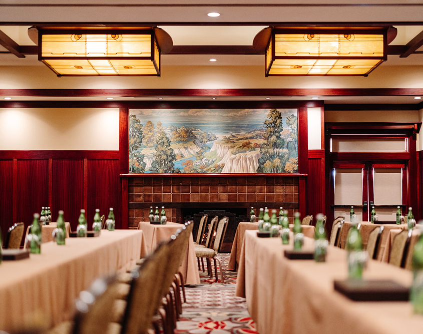 The Lodge at Torrey Pines - Classroom Style Meeting Space