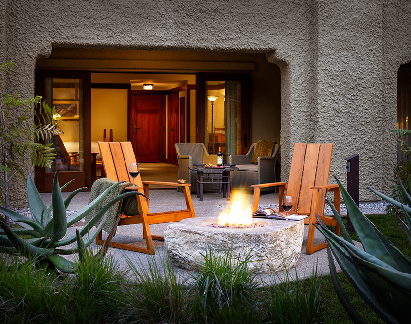 The Lodge at Torrey Pines - Reserve Outdoor Patio & Fireplace
