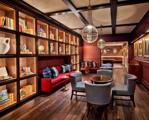 The Omni Homestead Resort - Presidential Lounge Back Room
