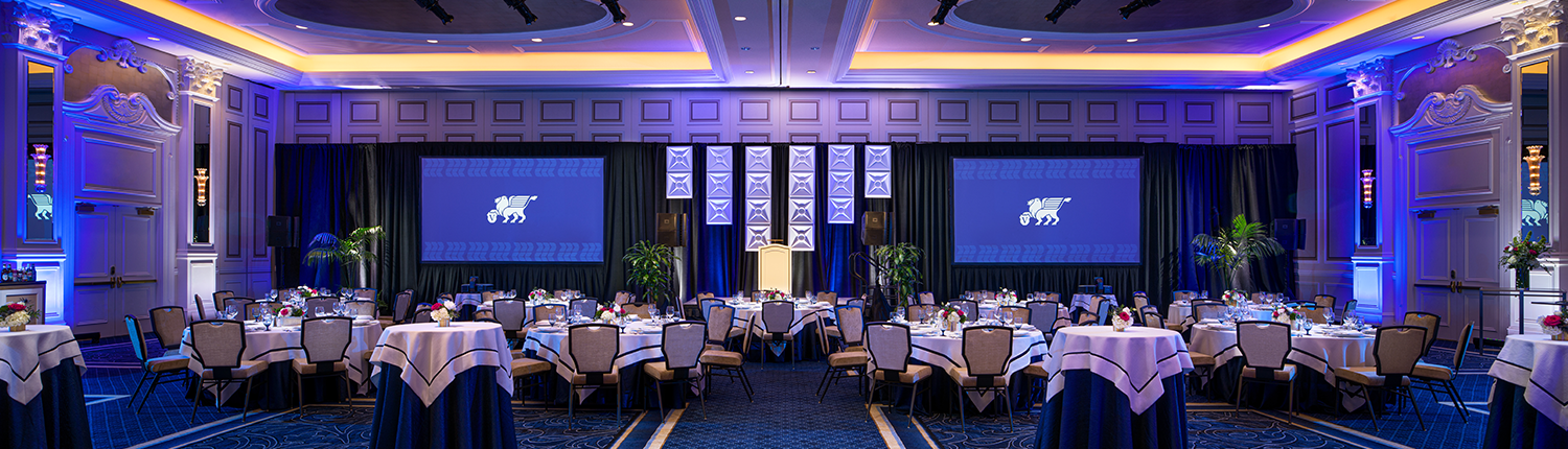 The Venetian Resort Las Vegas - Remodeled Convention Center Banquet Set Up