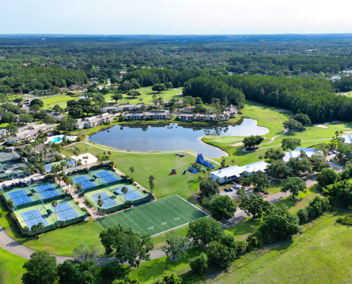 Saddlebrook Resort - Aerial View of Entire Resort
