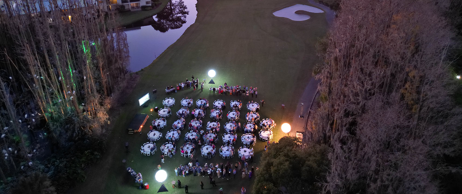 Saddlebrook Resort - Aerial View of Golf Course Meeting