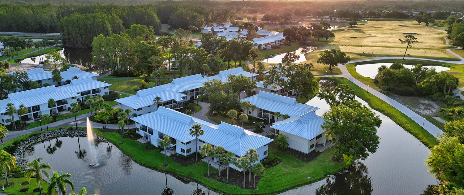 Saddlebrook Resort - Aerial View of Resort & Golf Course