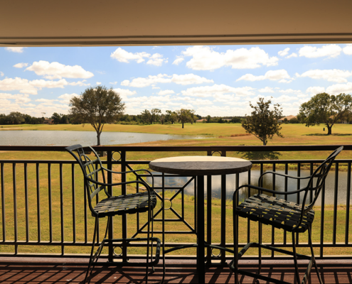Saddlebrook Resort - Balcony Overlooking Golf Course
