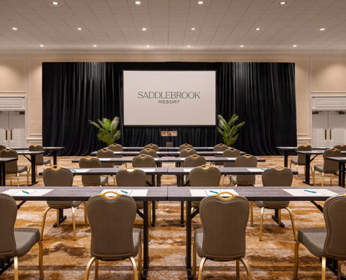 Saddlebrook Resort - Meeting Space Classroom Style