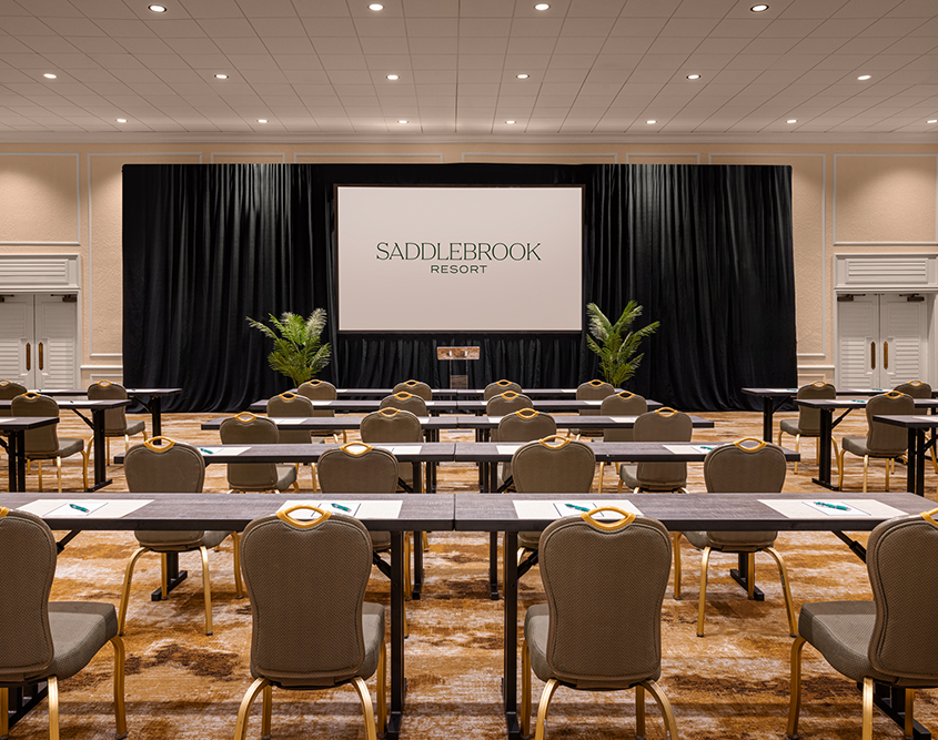 Saddlebrook Resort - Meeting Space Classroom Style