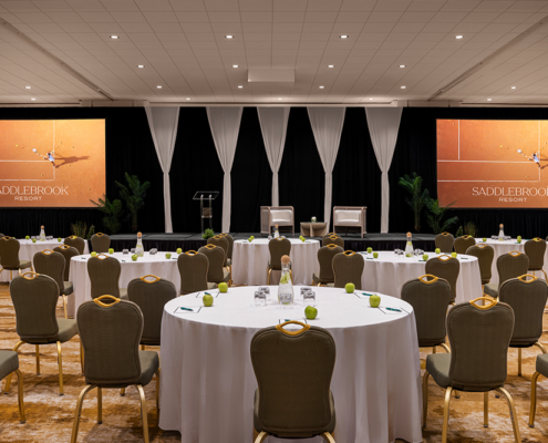 Saddlebrook Resort - Meeting Space Crescent Rounds Set Up