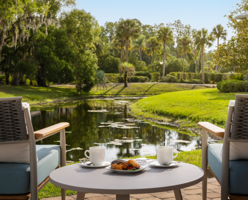 Saddlebrook Resort - Patio with Breakfast