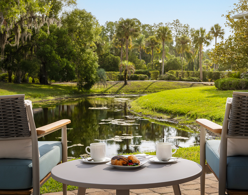 Saddlebrook Resort - Patio with Breakfast