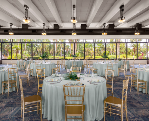 Saddlebrook Resort - Reception Glass Room