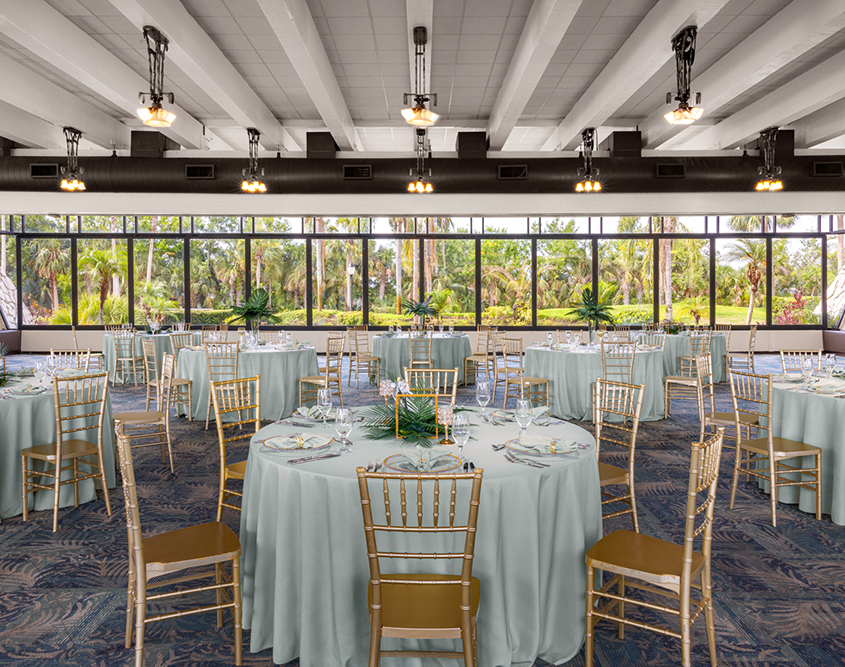 Saddlebrook Resort - Reception Glass Room