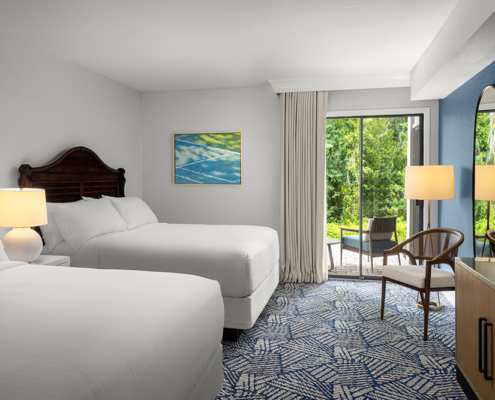 Saddlebrook Resort - Two Queen Bedroom with Patio