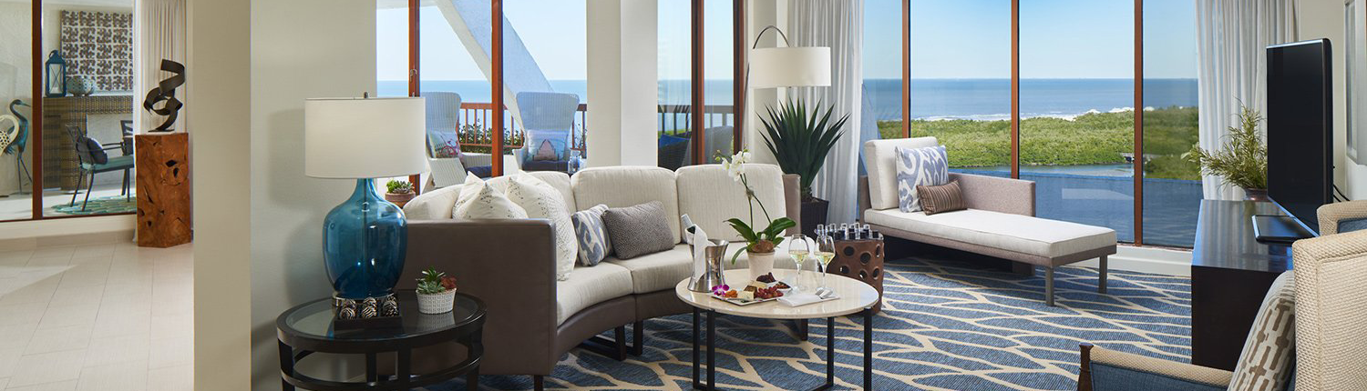 Naples Grande Beach Resort - Suite Living Room