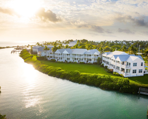 Hawks Cay Resort - Aerial of Marina Village
