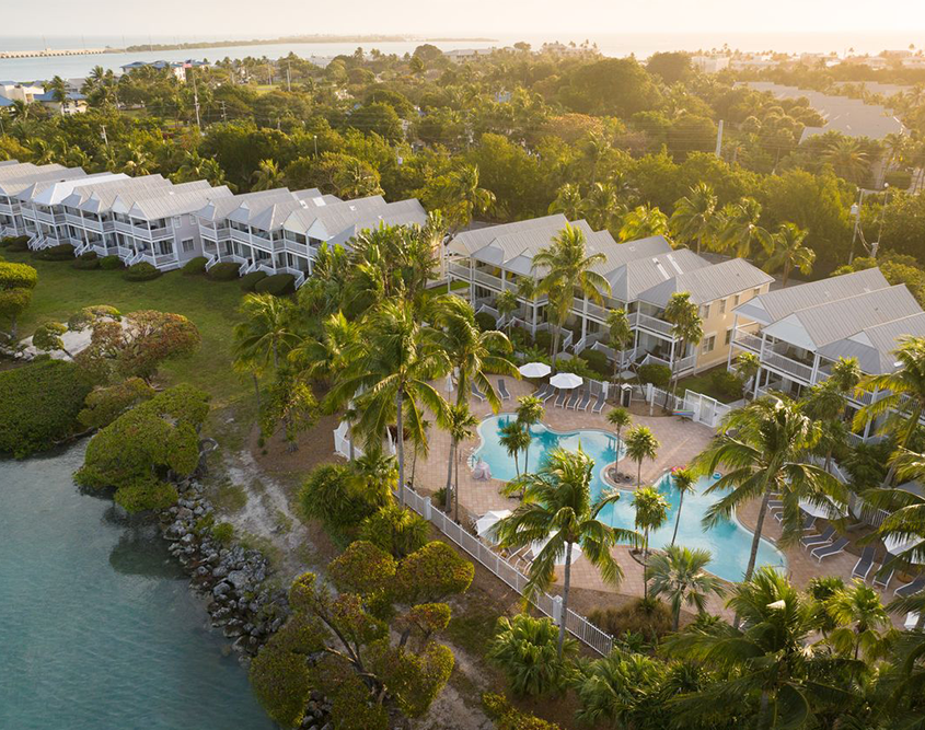 Hawks Cay Resort - Aerial of Sunset Village