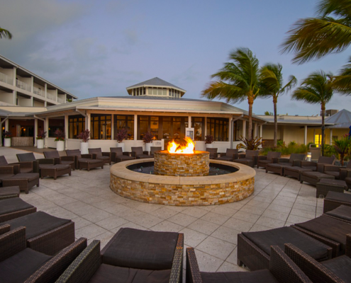 Hawks Cay Resort - Fire pit